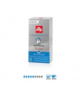 Café illy Décafeiné x10 -...