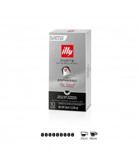 Café illy Forte x10 -...