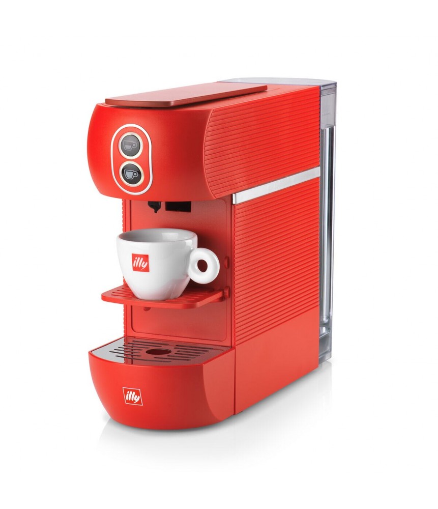 Illy EASY Rouge - Machine à café dosettes E.S.E.