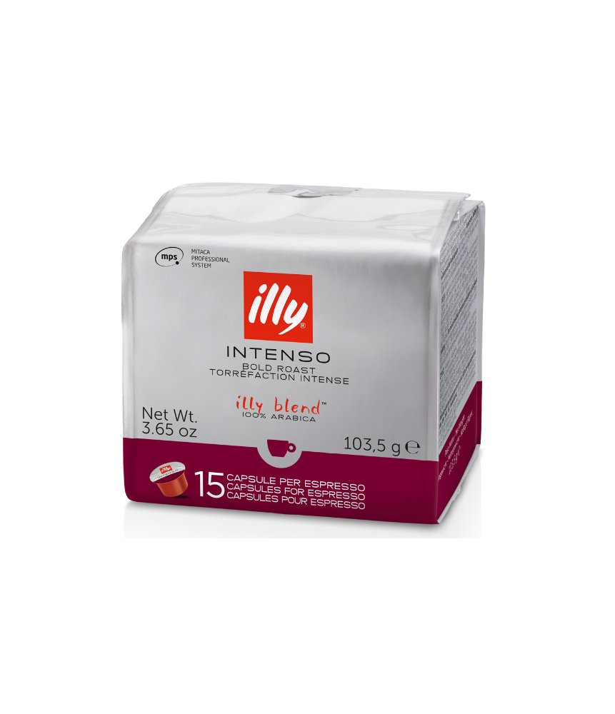 Capsules Illy Espresso Intenso x90