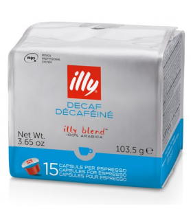 Décaféiné Illy MPS x90