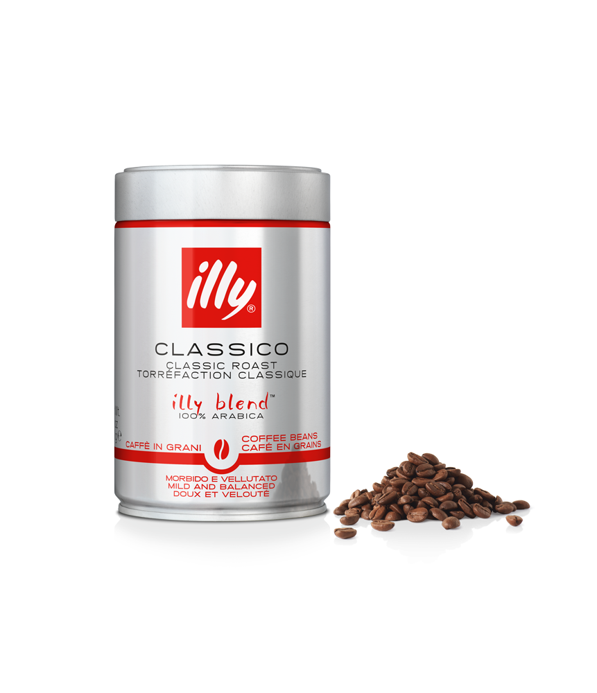 Illy CLASSICO grains - boîte de 250 g.